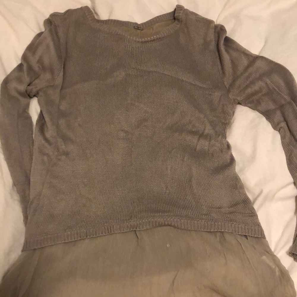 Layered sweater worn once size small